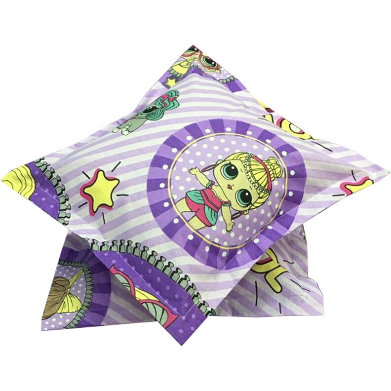 Set doua huse perna din bumbac neted 40X40cm by Liz Line - SPC467