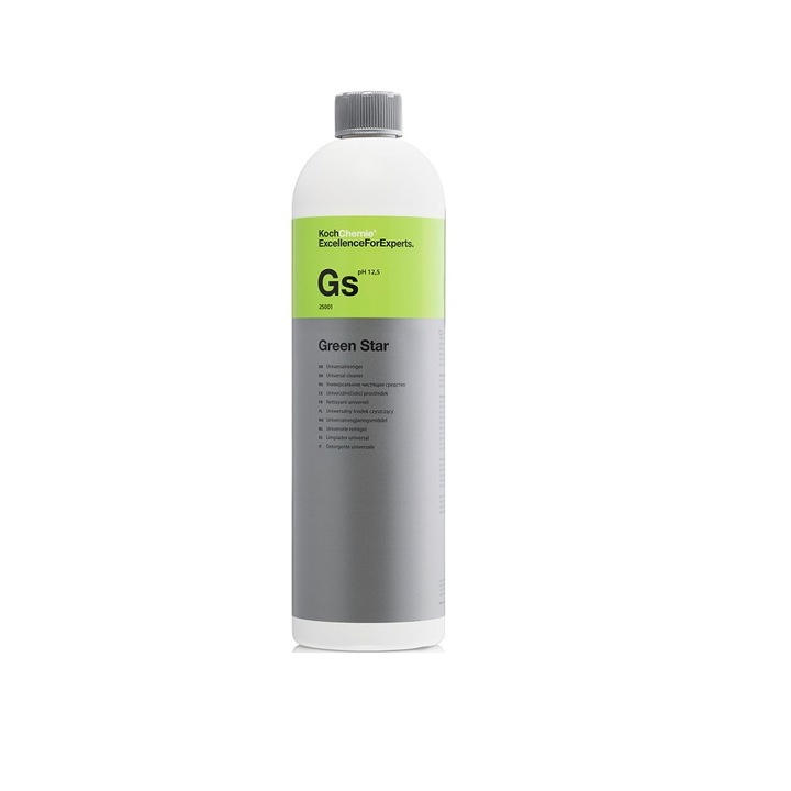 Универсален почистващ разтвор Koch Chemie Green Star, Gs, 1л