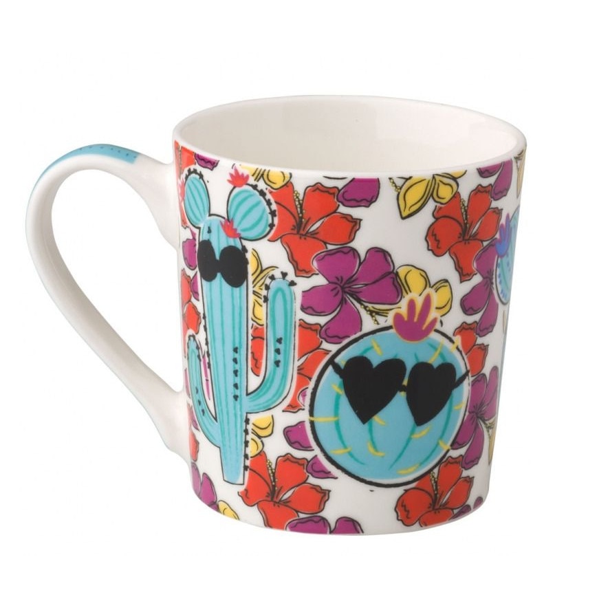 Cana portelan 280ml Cactus Minnie