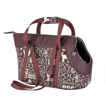 Geanta de transport, inscriptii, Hobbydog, 30x50x32 cm Geanta de transport, inscriptii, Hobbydog, 30x50x32 cm