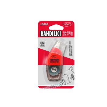 Lipici banda 8mX6mm DACO LB008 Lipici banda 8mX6mm DACO LB008