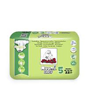 Scutece finlandeze eco Muumi Baby 5, 10 - 16 kg, 22 bucati Scutece finlandeze eco Muumi Baby 5, 10 - 16 kg, 22 bucati