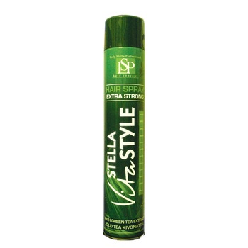 Lac Fixativ Extra Puternic cu extract de ceai verde 750 ml Vita Style Lady Stella Lac Fixativ Extra Puternic cu extract de ceai verde 750 ml Vita Style Lady Stella