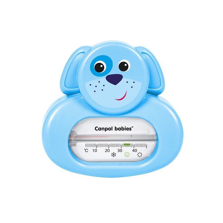 "Catelus" fürdőhőmérő, Canpol babies®, BPA-mentes, kék