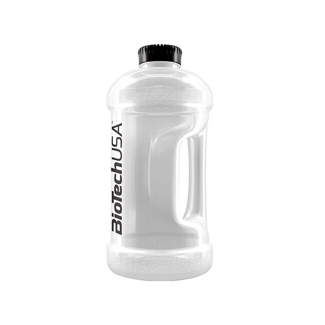 Bidon Ideal pentru prepararea suplimentelor nutritive sub forma de pudra Biotech Usa Gallon Transparent 2.2 L