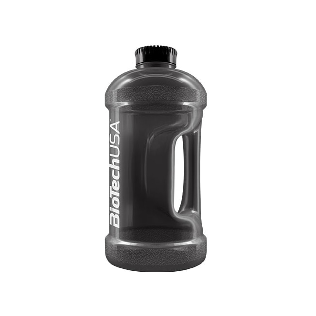 Bidon Ideal pentru prepararea suplimentelor nutritive sub forma de pudra Biotech Usa Gallon Black Smoke 2.2 L