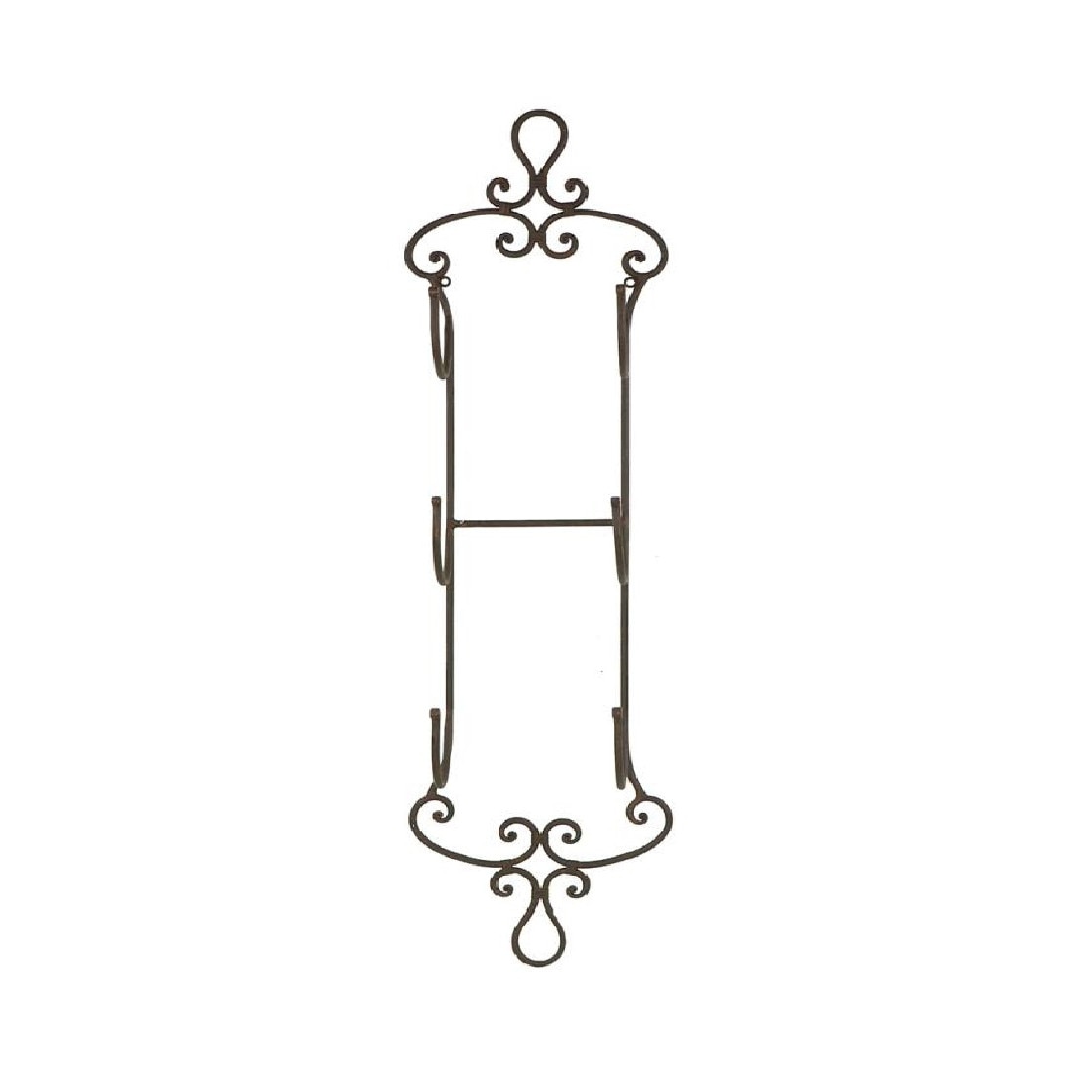 Suport sticla de vin, Poem, model vintage, din metal