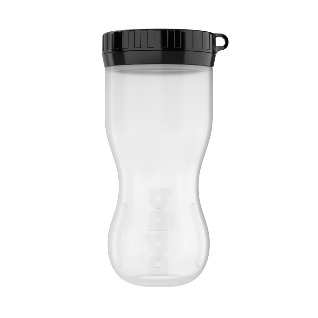 Bidon flexibil FlipBottle Bapa – Transparent – 580ml