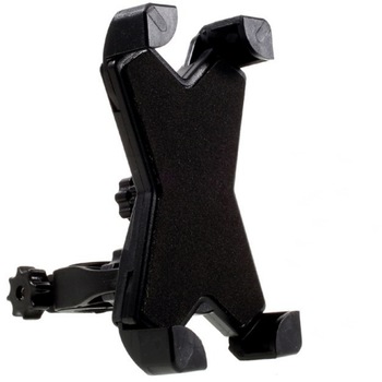 Suport Negru Telefon, pentru ghidonul bicicletei, cu rotire Suport Negru Telefon, pentru ghidonul bicicletei, cu rotire