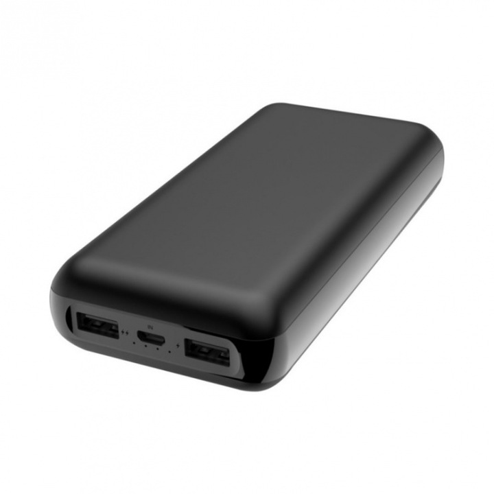 Външна батерия Golf mini 10000 mah, MICRO-USB, ЧЕРНА