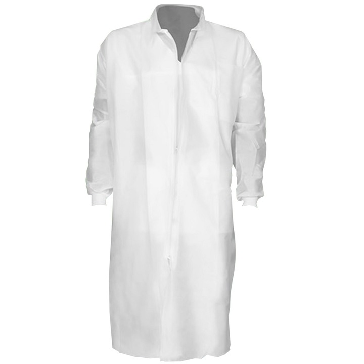 SMMS ruha, cipzárral, XL. 1db, fehér