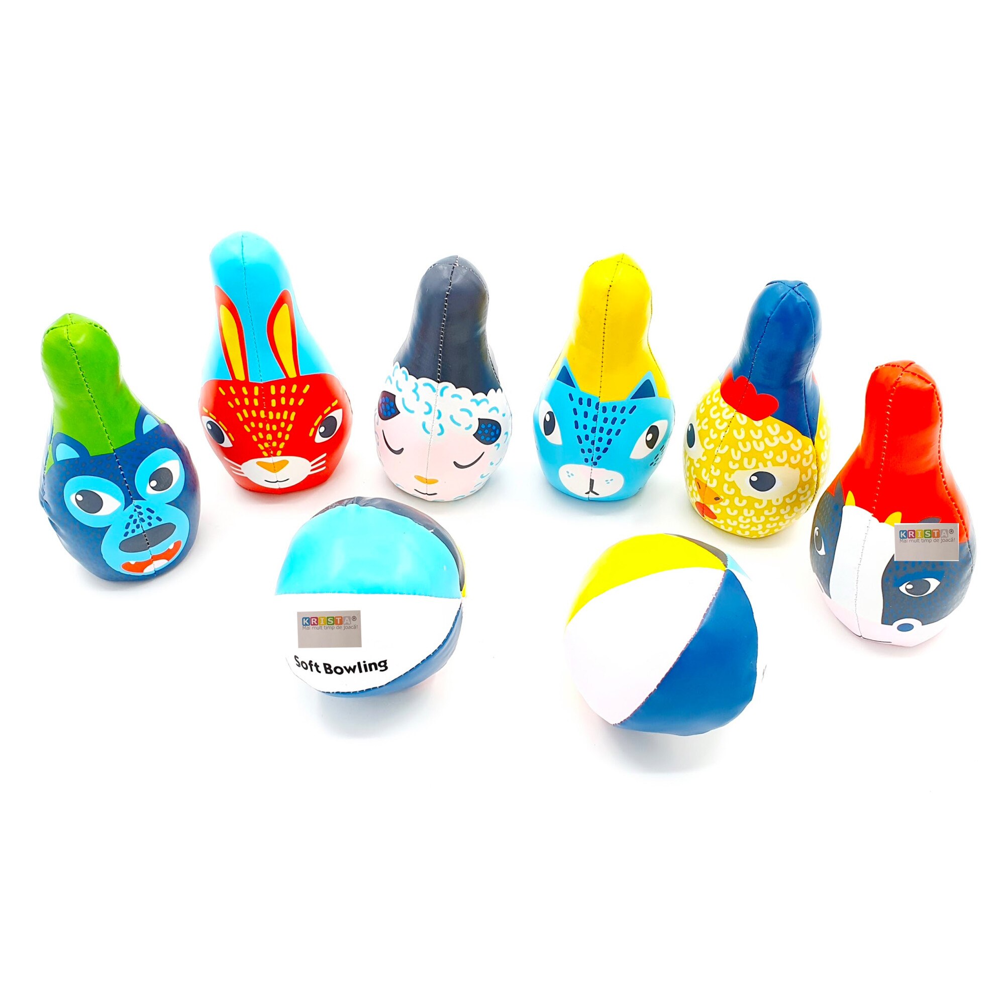 Set bowling pentru bebelusi - Krista®