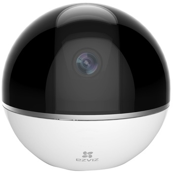 Camera IP supraveghere interior Ezviz C6TC FHD, Infrarosu, Audio Bidirectional, WiFi, PAN/TILT, mSD Camera IP supraveghere interior Ezviz C6TC FHD, Infrarosu, Audio Bidirectional, WiFi, PAN/TILT, mSD
