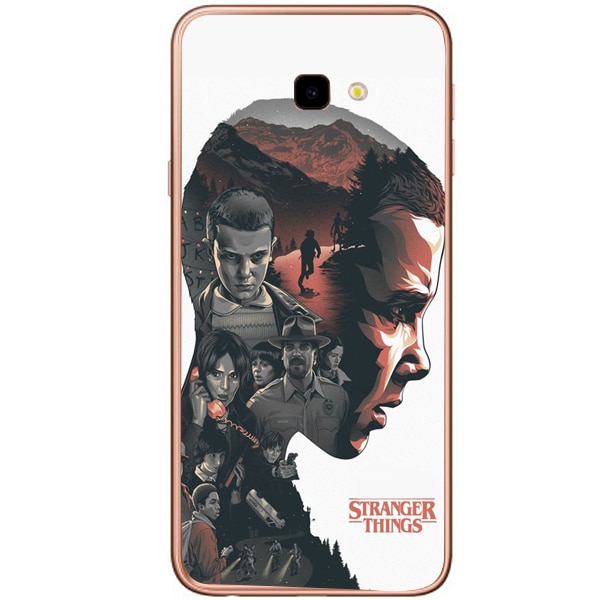 Husa din Silicon, Stranger Things Eleven pentru Samsung Galaxy J4 Plus, Multicolor