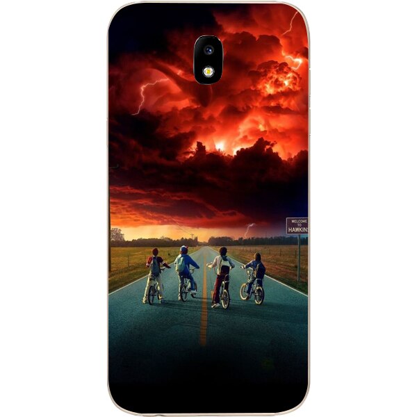 Husa din Silicon, Stranger Team pentru Samsung Galaxy J5 (2017), Multicolor