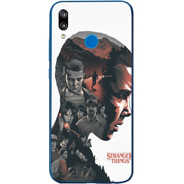 Husa din Silicon, Stranger Things Eleven pentru Huawei P Smart Z, Multicolor