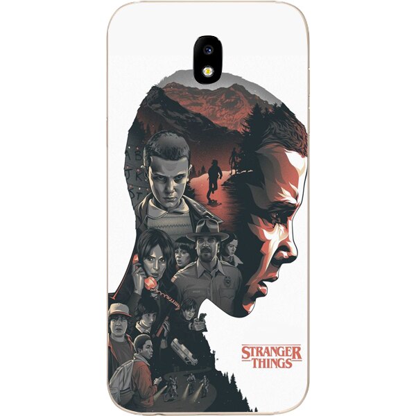 Husa din Silicon, Stranger Things Eleven pentru Samsung Galaxy J5 (2017), Multicolor