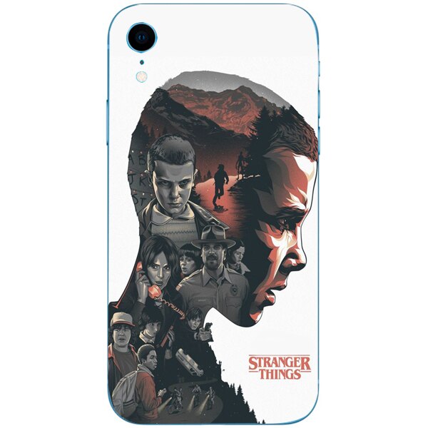 Husa din Silicon, Stranger Things Eleven pentru iPhone XR, Multicolor