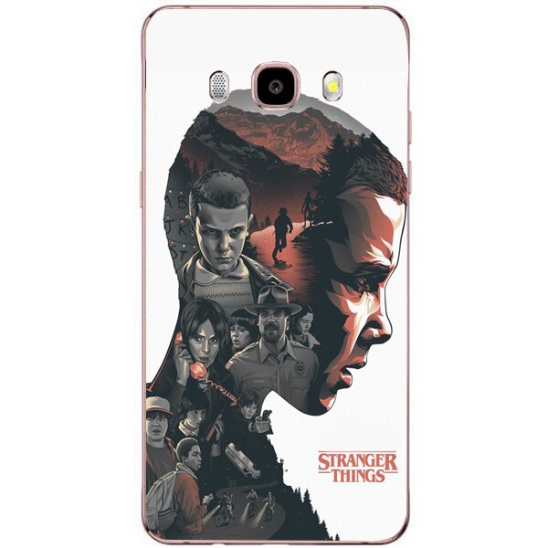 Husa din Silicon, Stranger Things Eleven pentru Samsung Galaxy J5 (2016), Multicolor