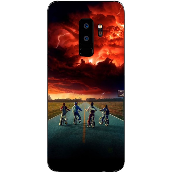 Husa din Silicon, Stranger Team pentru Samsung Galaxy S9 Plus, Multicolor
