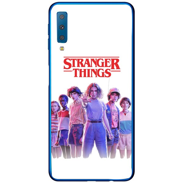 Husa din Silicon, The Team pentru Samsung Galaxy A7 (2018), Multicolor