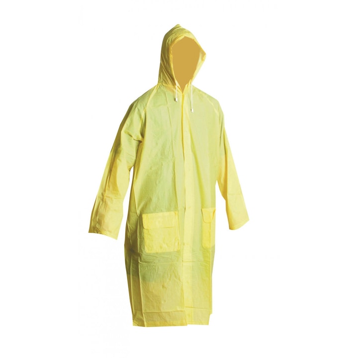 Pelerina Easyfit impermeabila de culoarea galbena pentru ploaie marimea XXL