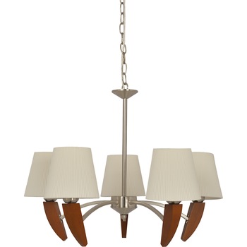 Candelabru Klausen Xenia 5, Maro/crom, KL 0087, E27, 5x11 W Candelabru Klausen Xenia 5, Maro/crom, KL 0087, E27, 5x11 W