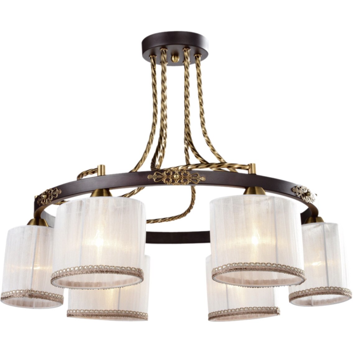 Lustra Klausen Girona 6, Wenge, KL 6259, E14, 6x7 W