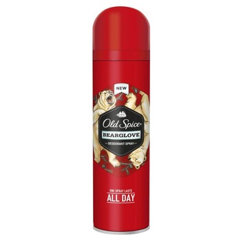 Spray Deodorant Old Spice Bearglove All Day, 125 ml Spray Deodorant Old Spice Bearglove All Day, 125 ml