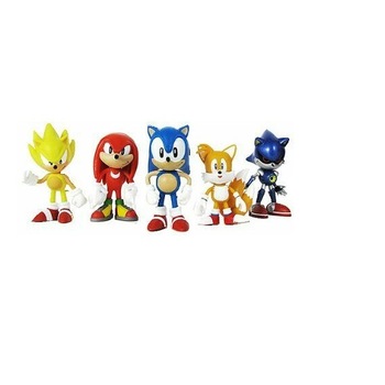 Set 5 figurine Sonic, 5-7 cm, Multicolor, Sonic the hedgehog, Direct Online Set 5 figurine Sonic, 5-7 cm, Multicolor, Sonic the hedgehog, Direct Online