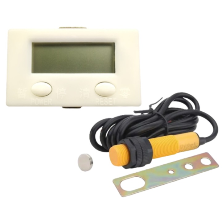 Numarator digital de impulsuri cu senzor magnetic ZX-5DK (contor