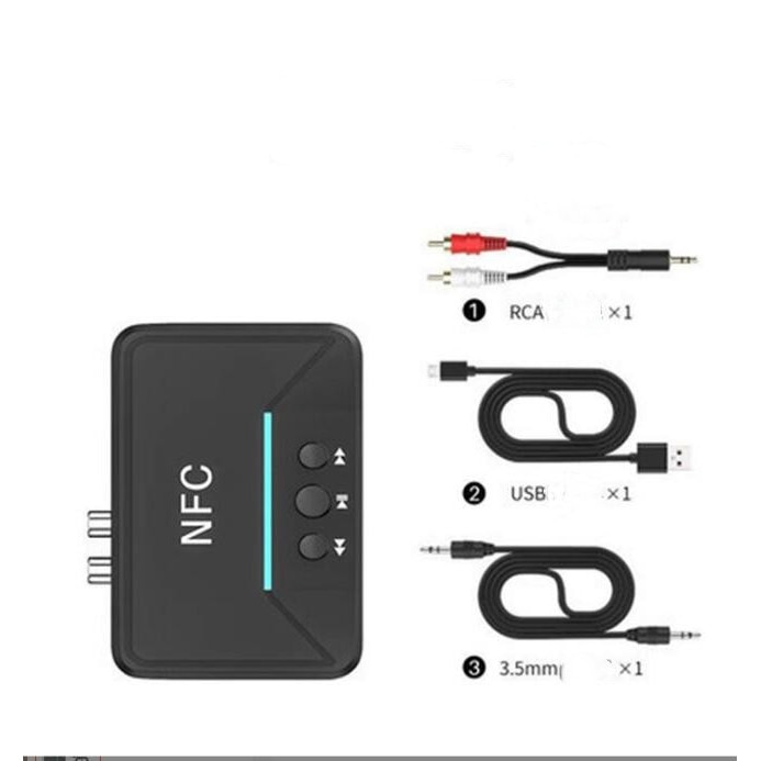 Adaptor Bluetooth MinTech BT200, Transmitator Si Receptor, NFC, A2DP ...