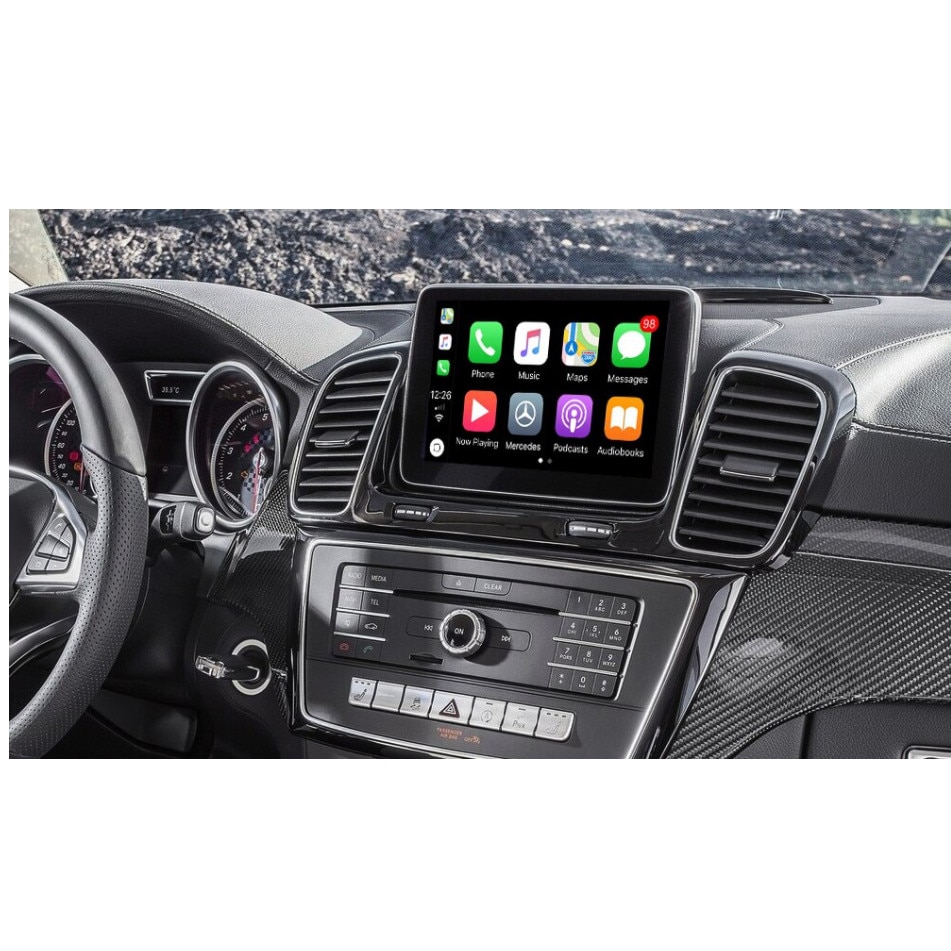 Sistem CarPlay wireless pentru Mercedes Benz GLE, GLS, 20162018, cu