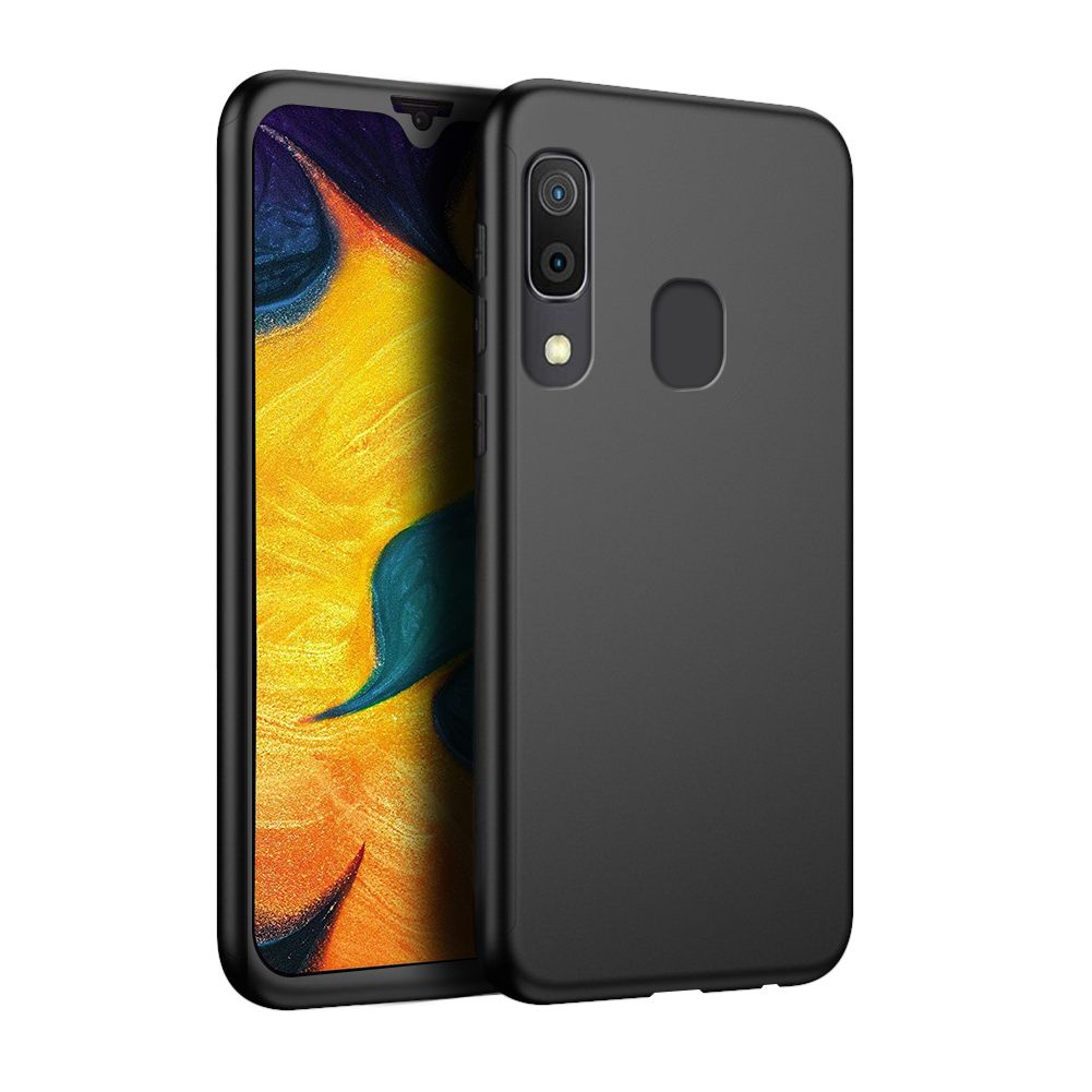 Husa 360 pentru Galaxy A40 Black