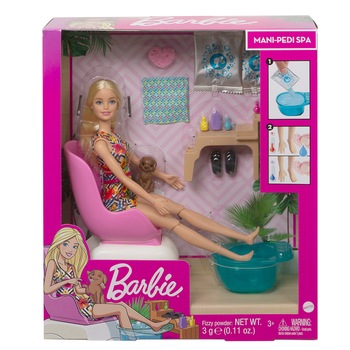 Set de joaca Barbie - La salonul de manichiura Set de joaca Barbie - La salonul de manichiura