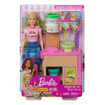 Set de joaca Barbie You can be - Noodle maker Set de joaca Barbie You can be - Noodle maker