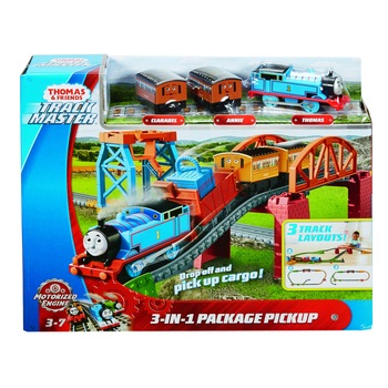 Set de joaca Thomas & Friends 3 in 1 - Track Master, Package pickup Set de joaca Thomas & Friends 3 in 1 - Track Master, Package pickup
