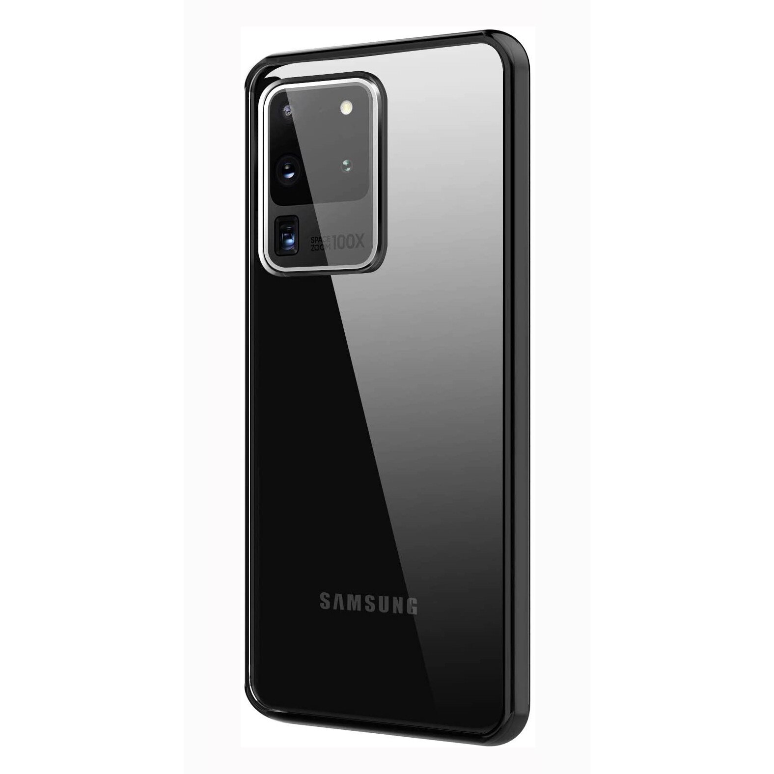 Husa Samsung Galaxy S20 ULTRA, Hybrid Antisoc, carcasa spate PC cu cadru, Negru