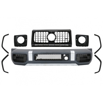 Bara Fata Completa de Conversie 2018+ G63 A-Design compatibil cu MERCEDES W463 G-Class (1989-2018) Bara Fata Completa de Conversie 2018+ G63 A-Design compatibil cu MERCEDES W463 G-Class (1989-2018)