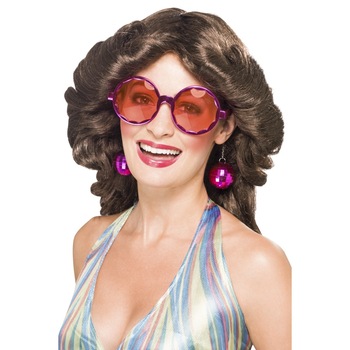 Set anii 70 ochelari si globuri Disco Set anii 70 ochelari si globuri Disco