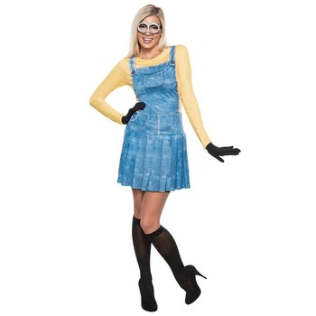 Costum carnaval Minion dama M Costum carnaval Minion dama M