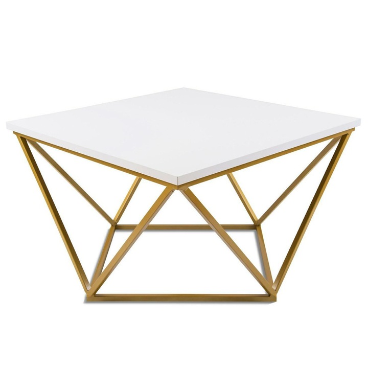 Холна маса 60см white gold Loft