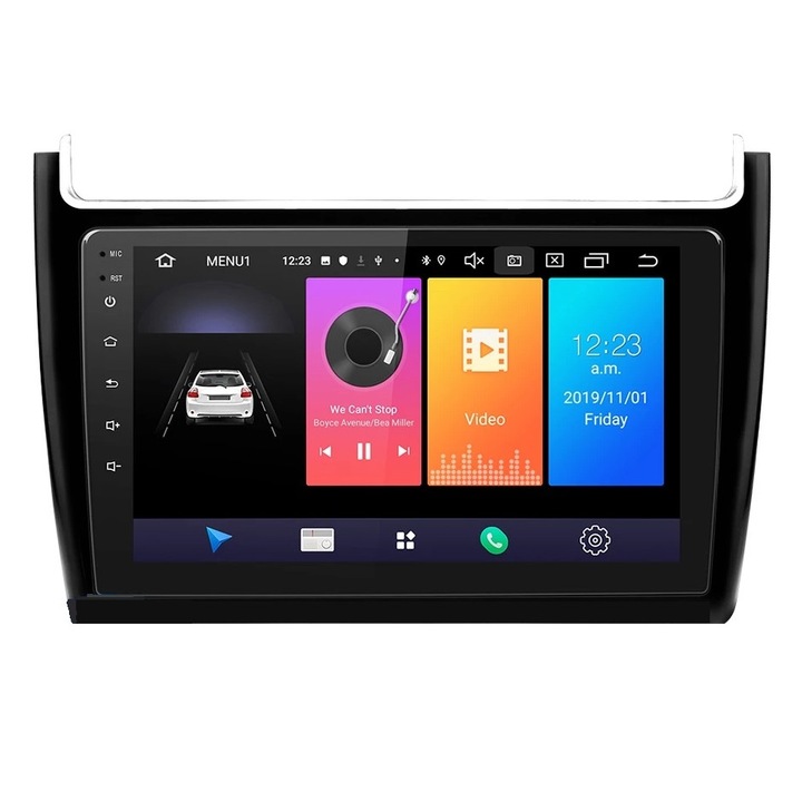 Navigatie Android VW Polo ( 2009 - 2017 ) , Display 9 inch , 2GB RAM + 32 GB ROM , Internet , 4G , Aplicatii , Waze , Wi Fi , Usb , Bluetooth , Mirrorlink