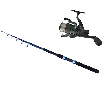 Set lanseta telescopica din carbon Robinhan Avers 2.7 m si mulineta CB 240, putere de aruncare 10-30 g