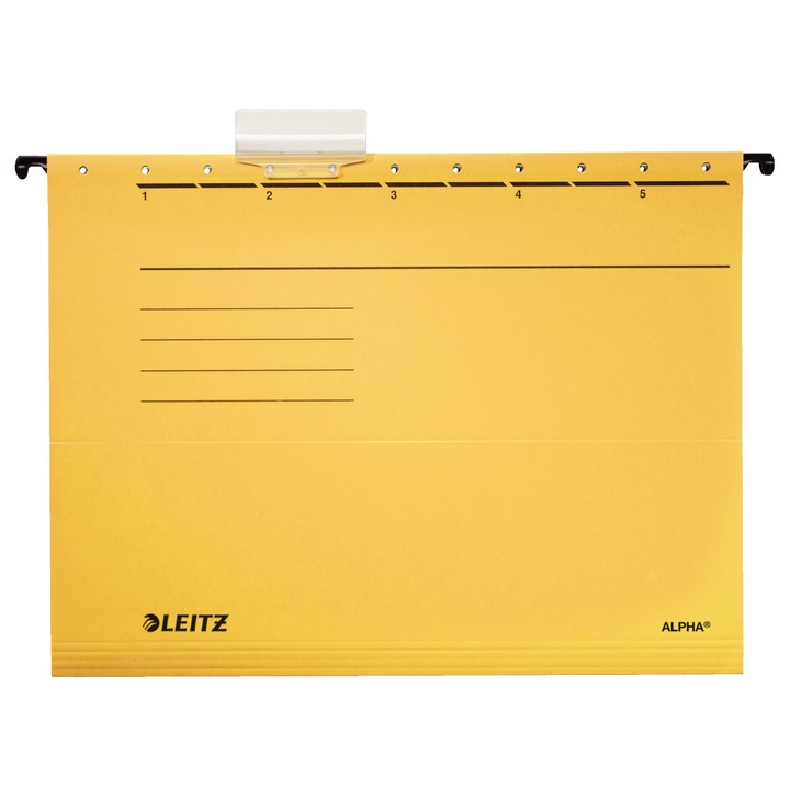Папка Leitz Alpha, Висяща, Жълт