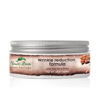 Crema de fata antirid Sanger cu orez rosu, 100 ml Crema de fata antirid Sanger cu orez rosu, 100 ml