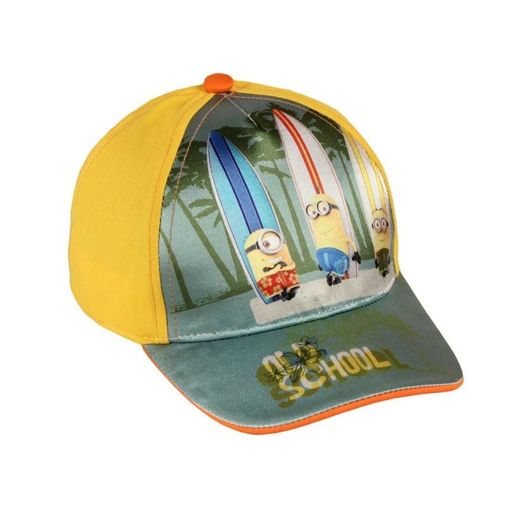 Minyon baseball sapka - szörfös sárga