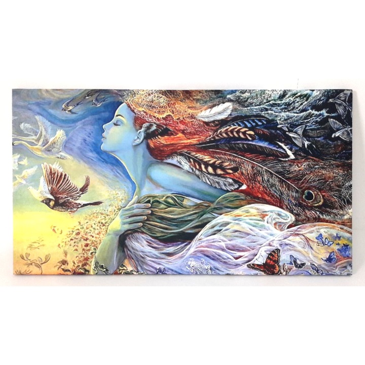 Tablou pe panza - Mama natura, dimensiune 53 x 100 cm