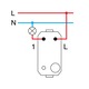 Modul Intrerupator simplu LED antracit