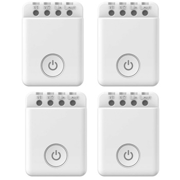 Set 4 comutatoare inteligente Broadlink MCB1, Wireless, 10A Set 4 comutatoare inteligente Broadlink MCB1, Wireless, 10A